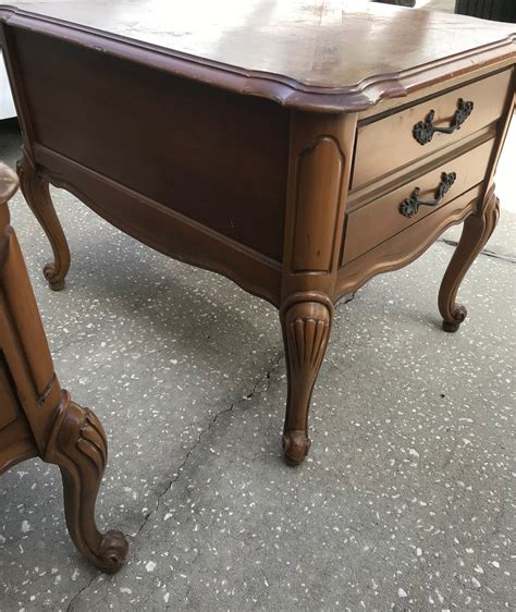 french provincial coffee table and end tables
